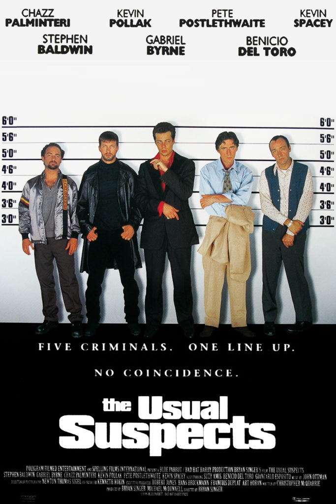 the usual suspects movie poster