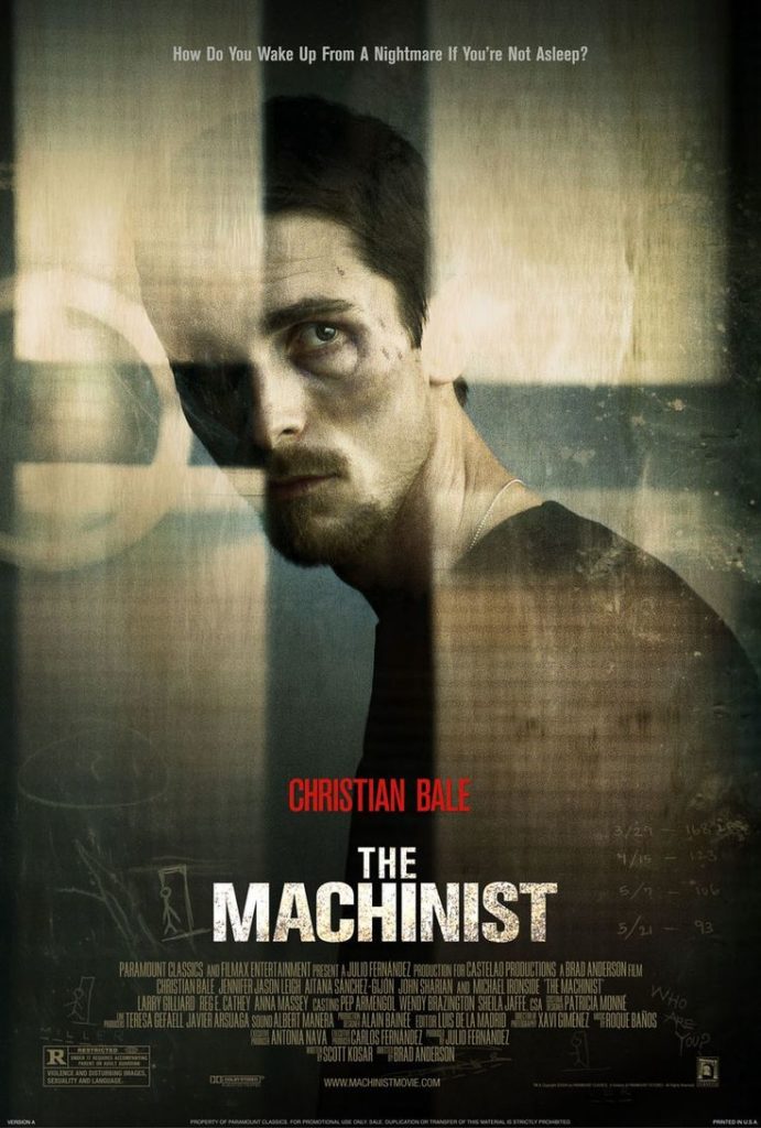 the machinist movie poster