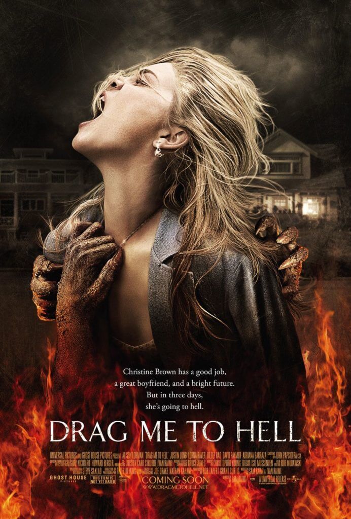 Drag me to hell movie poster