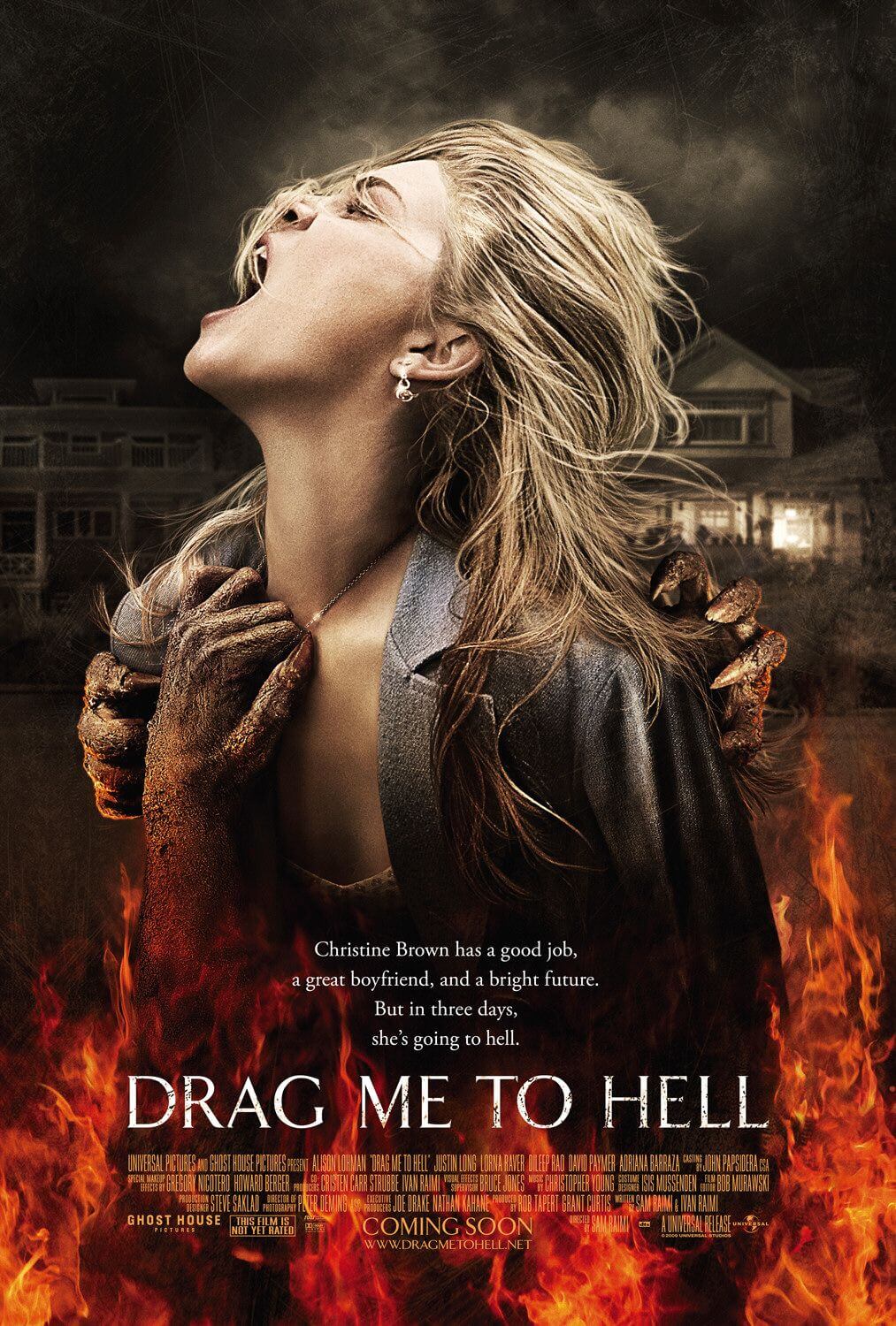 Drag me to hell movie poster