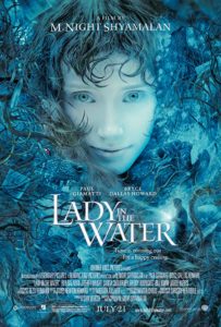 Lady in the water movie poster
