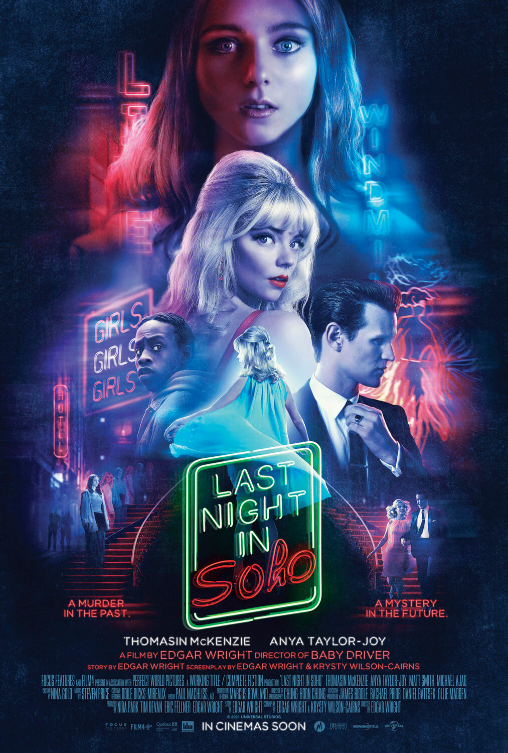 Last Night in Soho movie Poster twist